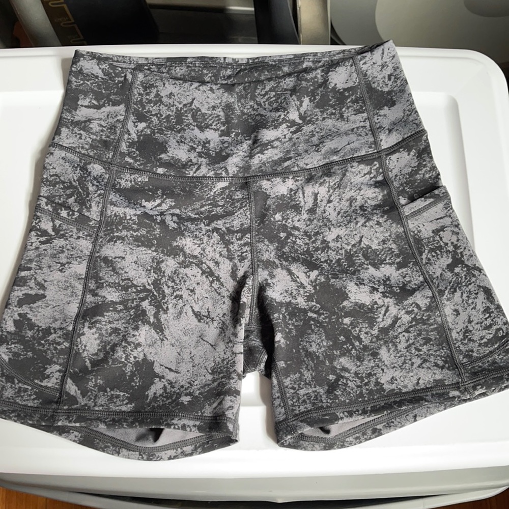 High waisted running shorts